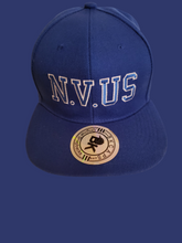 Load image into Gallery viewer, N.V.US Snapback - Royal Blue &amp; White