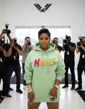 Load image into Gallery viewer, N.V.US Hoodie baby blue