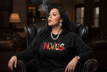 Load image into Gallery viewer, New Muti design N.V.US black hoodie