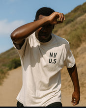 Load image into Gallery viewer, N.V.US logo on chest vintage washed￼