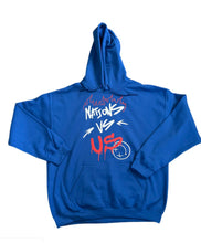 Load image into Gallery viewer, Nations vs. Us Hoodie - Blue